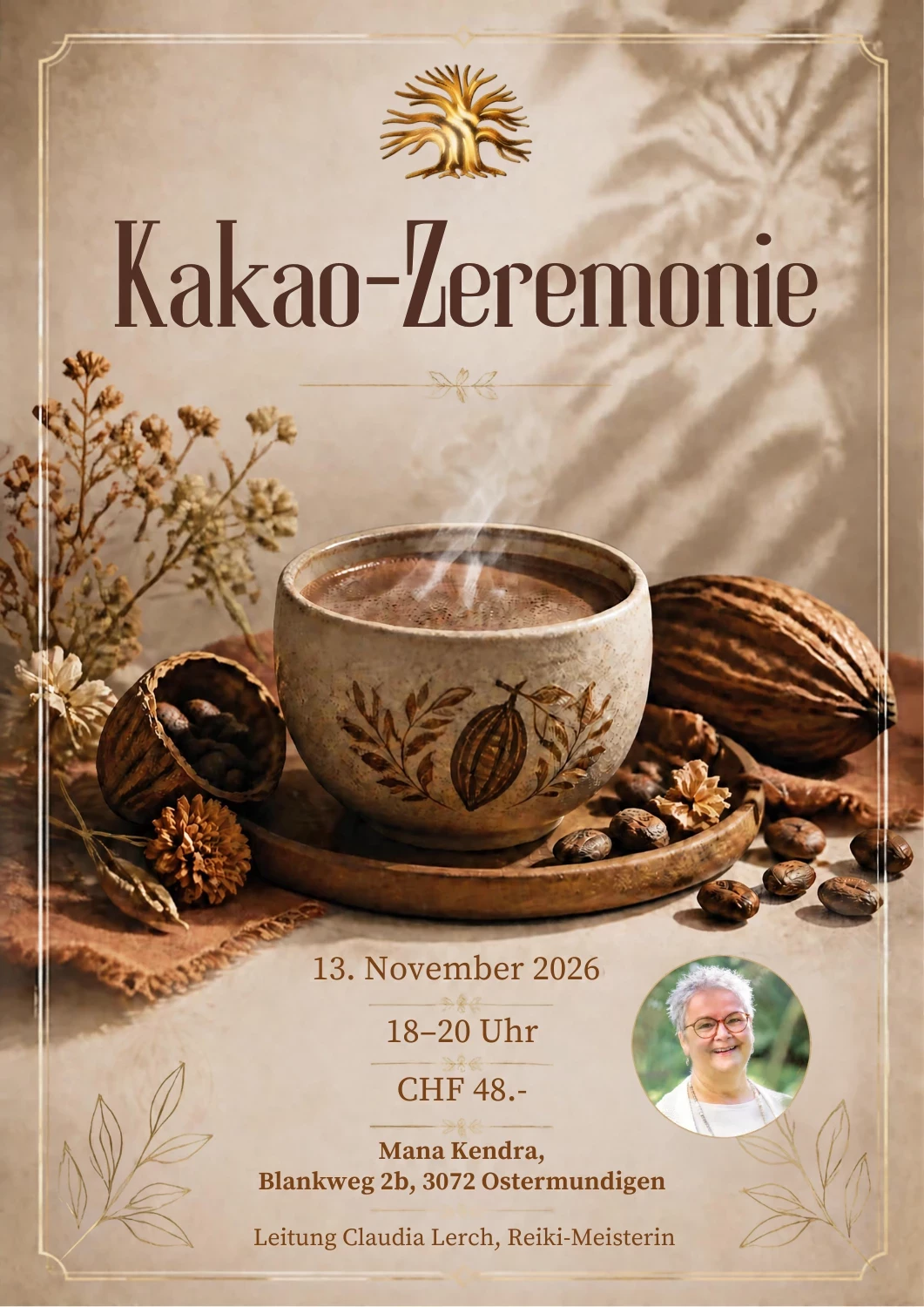 Kakao-Zeremonie im Mana Kendra Bern